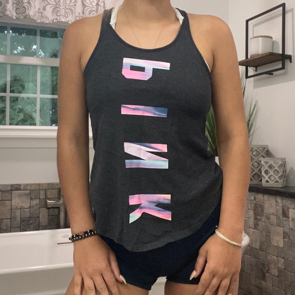 PINK athletic tank top